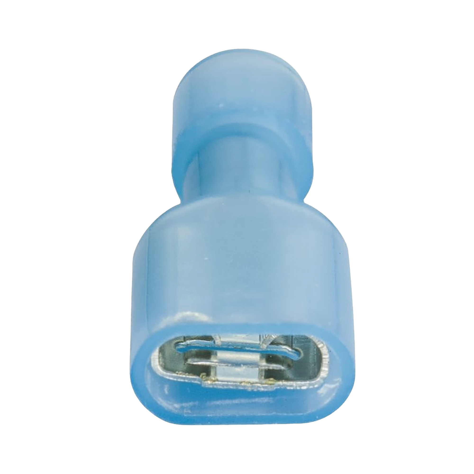 CON-101-3A-02|Terminal hembra aislada completa para cables 16 -14 AWG / Venta de bolsa en 25 piezas